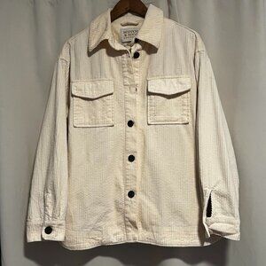 Scotch & Soda Corduroy Shirt Jacket Lined 100% Cotton Size M